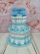 Sinine Mähkmetort Käsitöö Papudega