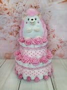 roosa mähkmetort siilikesega