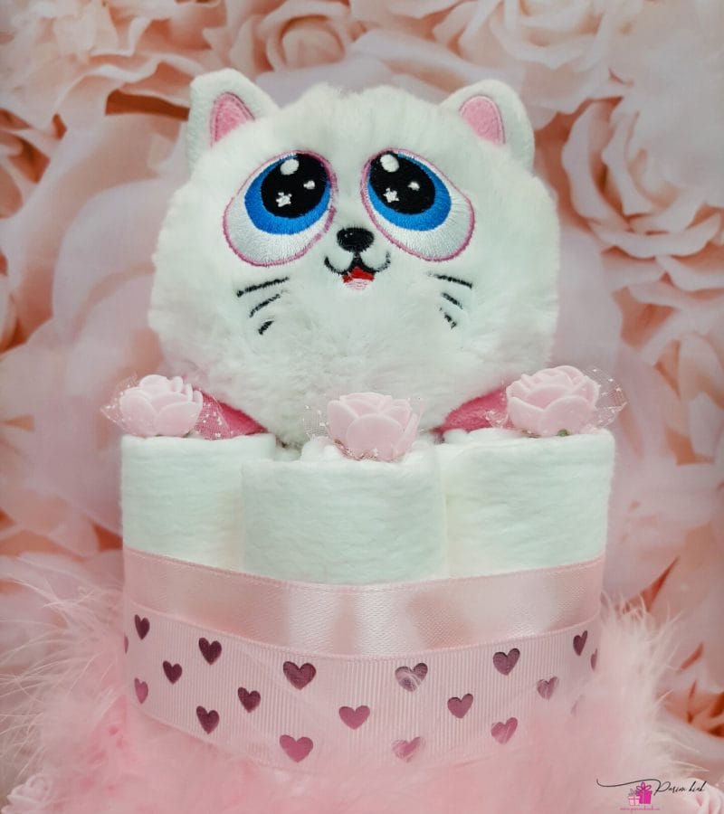 roosa väike mähkmetort kiisuga 2 roosa väike mähkmetort kiisuga 2