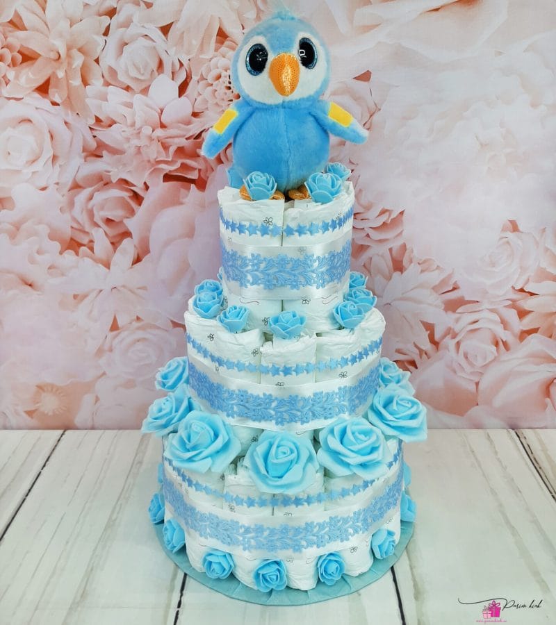 sinine mähkmetort aara papagoiga