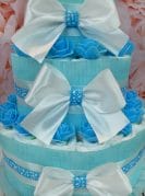 sinine mähkmetort valge kaisutekiga