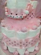 heleroosa väike mähkmetort lutiketiga 1