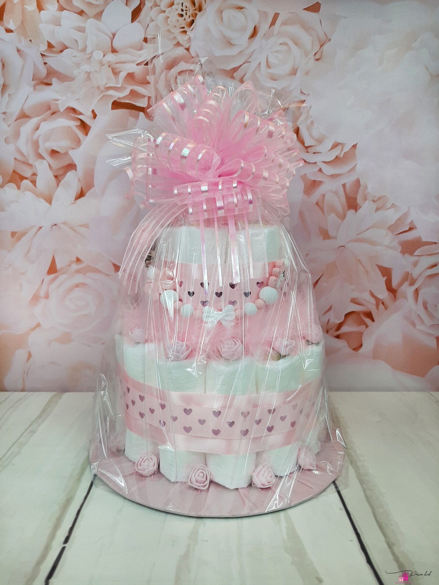 heleroosa väike mähkmetort lutiketiga 4