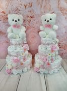 kaksikute mähkmetort LED karudega 3