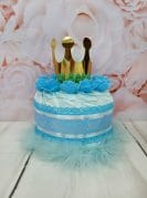 sinine pisike mähkmetort