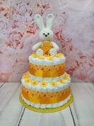 Kollane Mähkmetort Amigurumi Jänesega 8