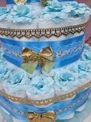 Sinine mähkmetort Amigurumiga 2