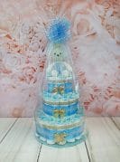 Sinine mähkmetort Amigurumiga 3