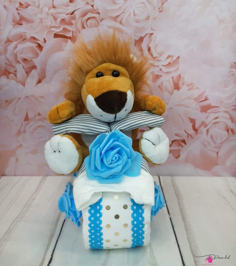 Sinine motikas lõviga 1 Sinine motikas lõviga 1