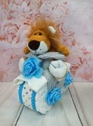 Sinine motikas lõviga