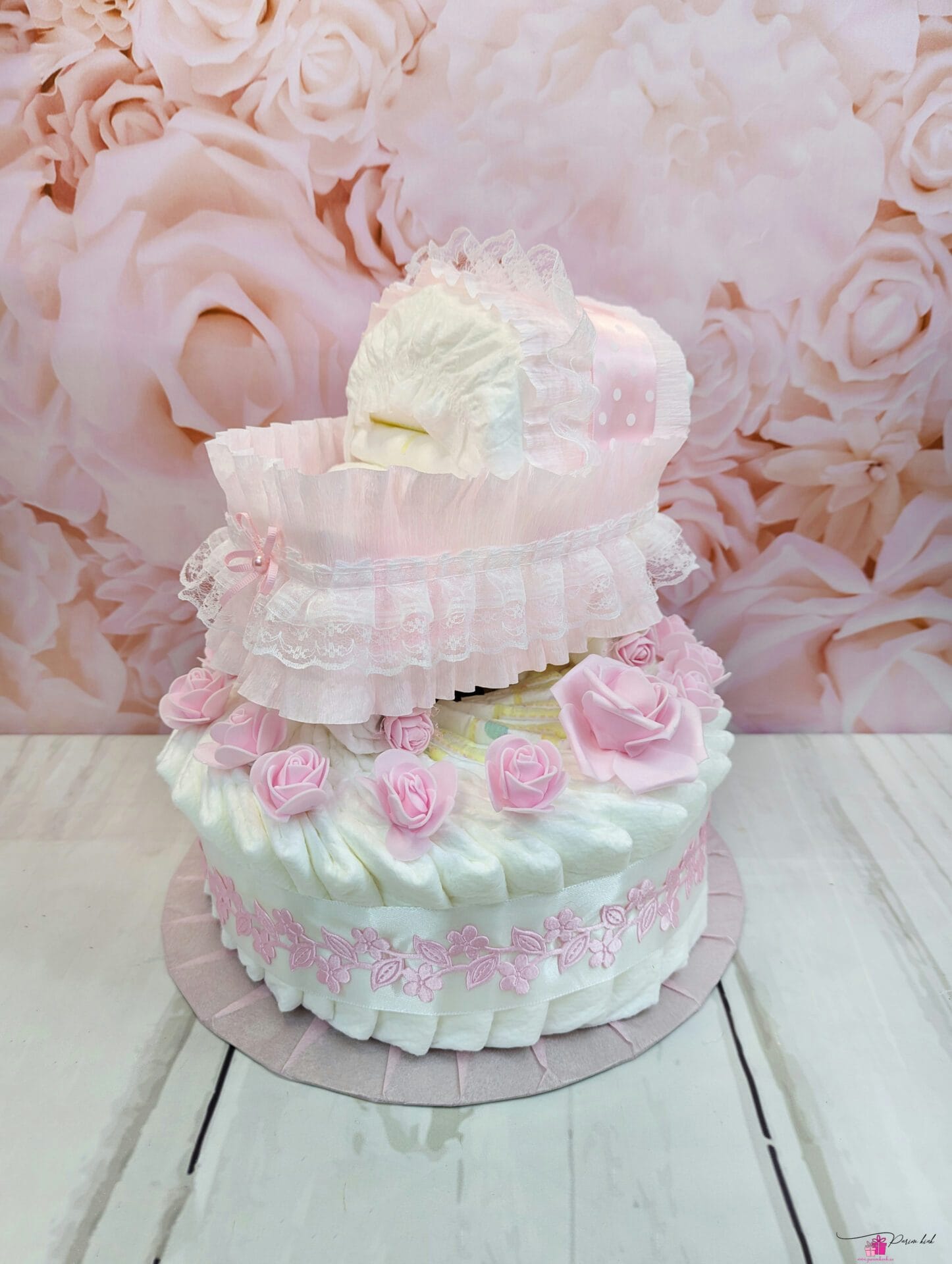 heleroosa mähkmetort hälliga