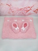 Käsitööna kootud beebitekk ja papud 5