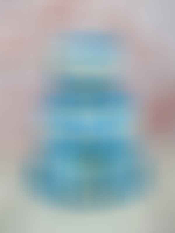 Sinine-Kuldne mähkmetort lutiketiga