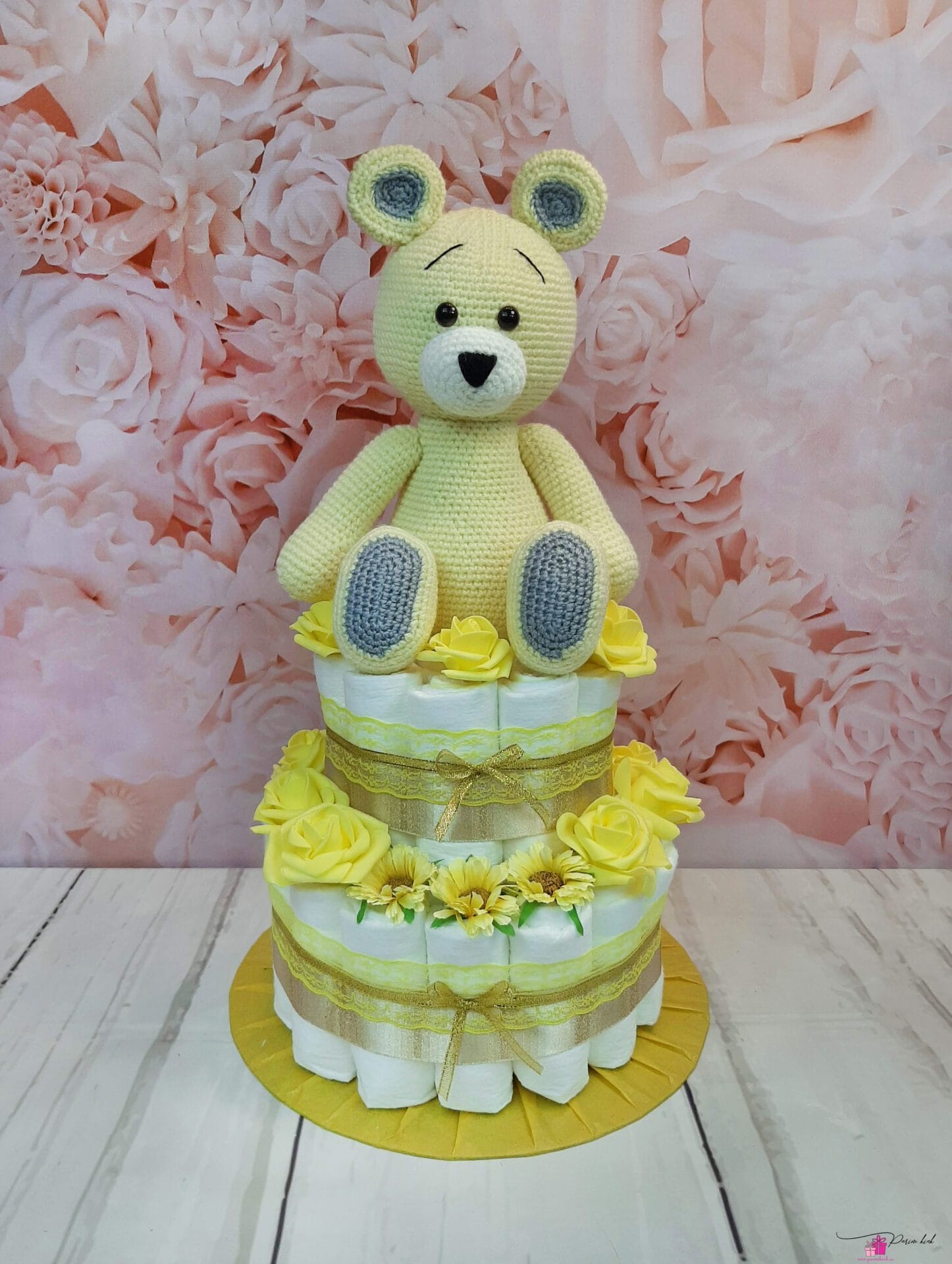 kollane mähkmetort amigurumi k aruga