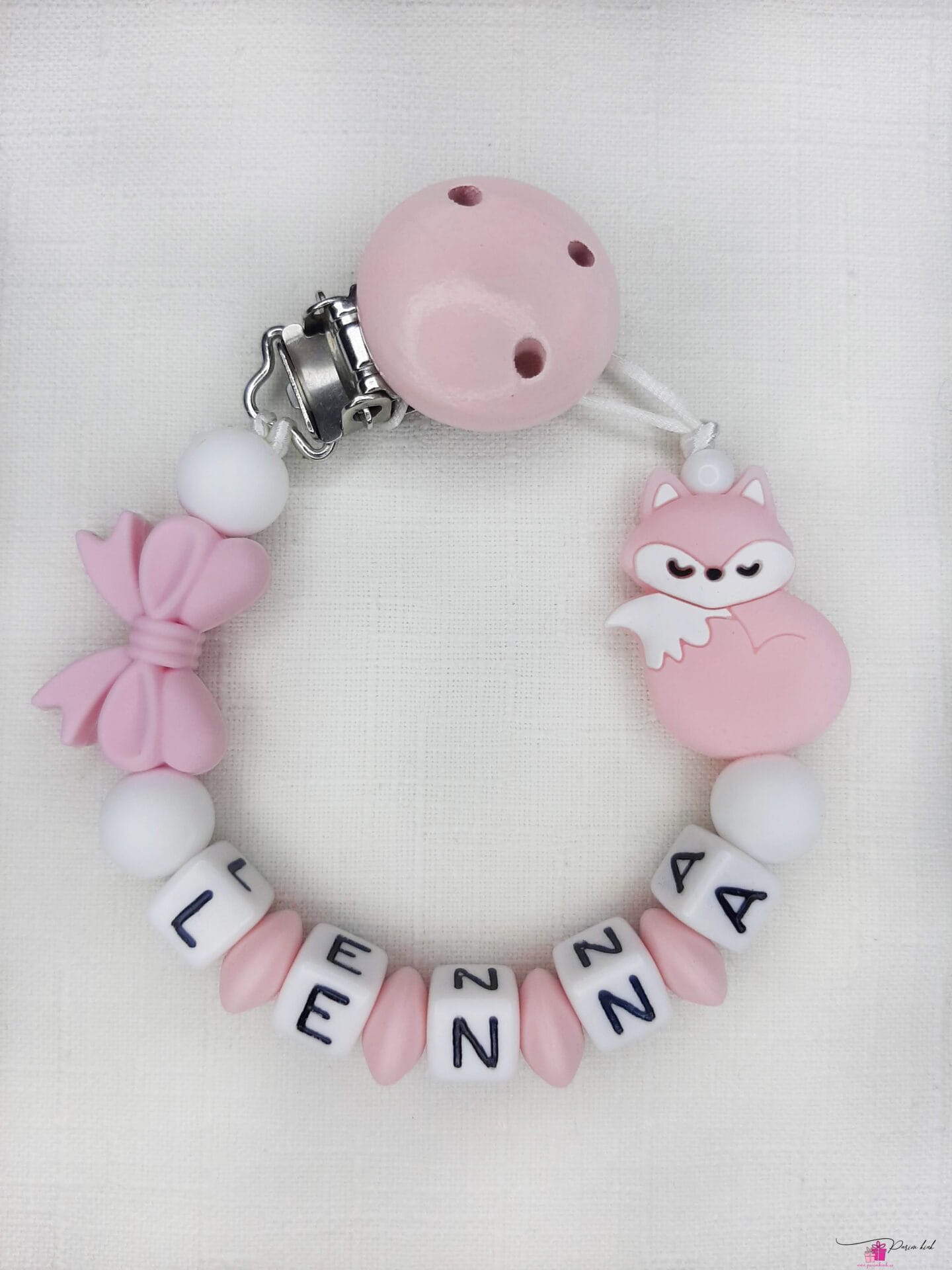 lutikett roosa rebasega