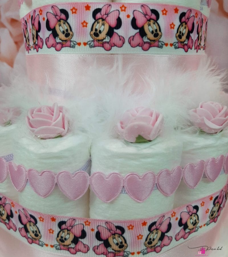 Heleroosa mähkmetort Minniga 1 Heleroosa mähkmetort Minniga 1