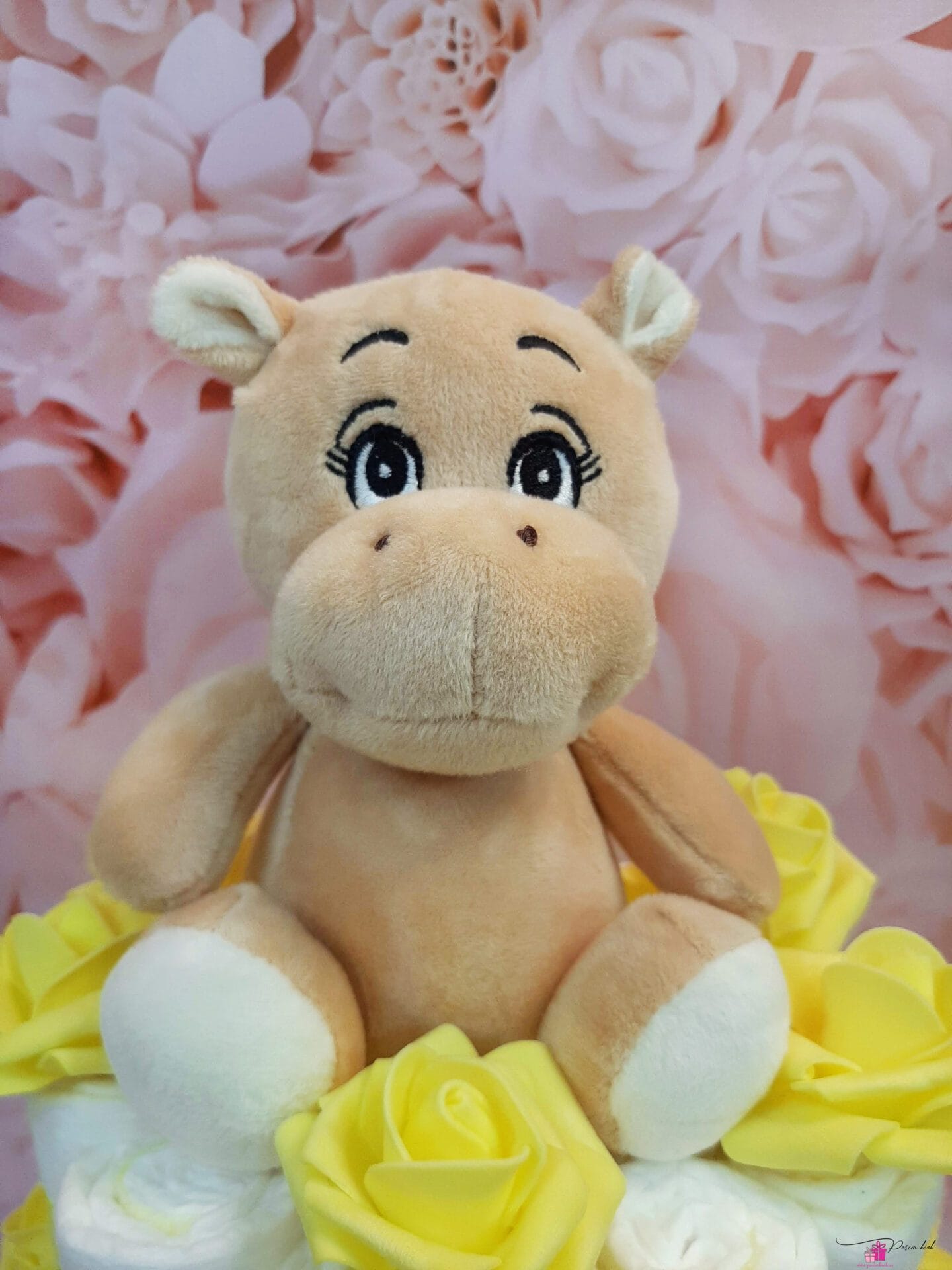 kollane mähkmetort jõehobuga 1