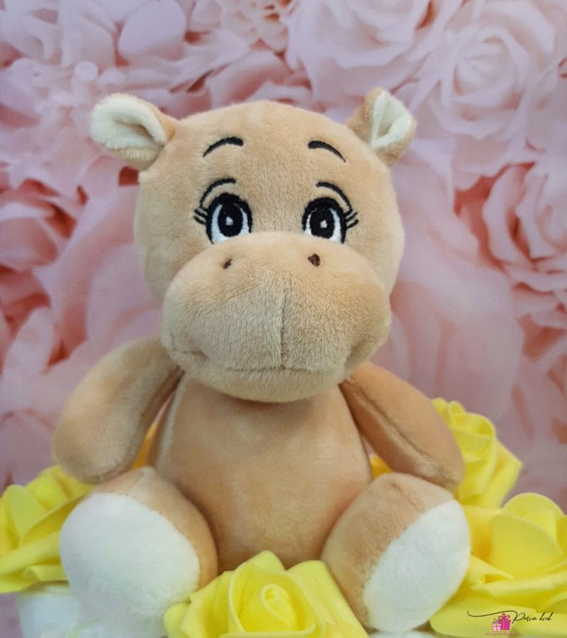 kollane mähkmetort jõehobuga 1 kollane mähkmetort jõehobuga 1