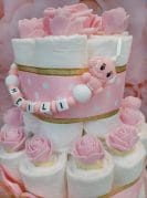 roosa mähkmetort lutiketiga