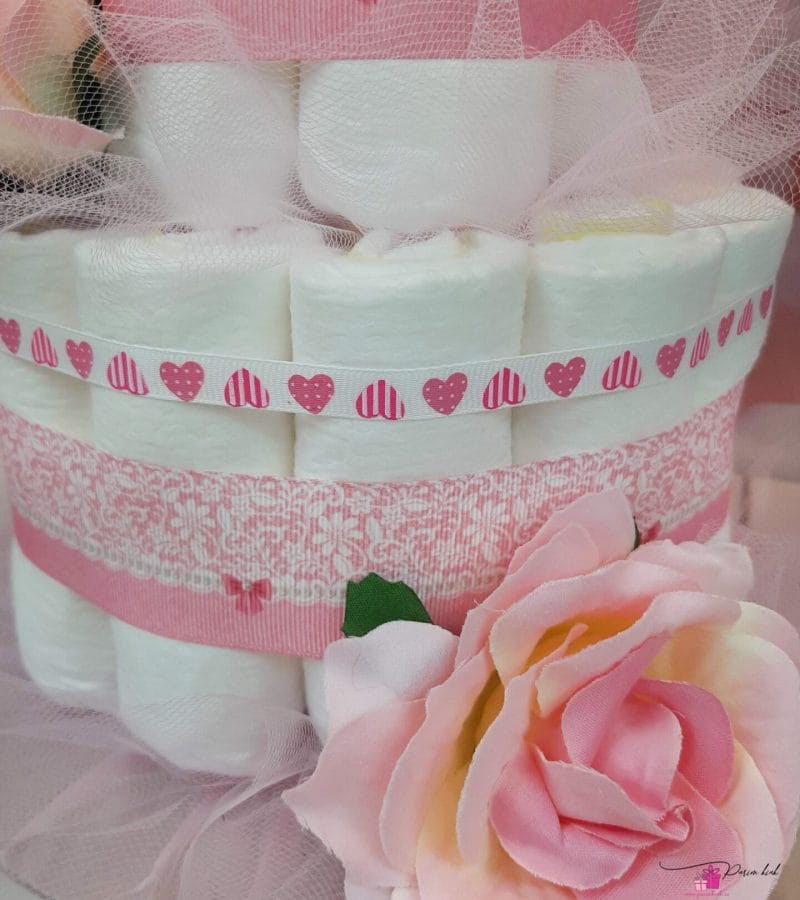 roosa väike mähkmetort hiirega 2 roosa väike mähkmetort hiirega 2