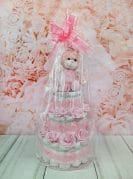 Heleroosa mähkmetort Jänesega 4