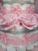 Heleroosa mähkmetort Jänesega