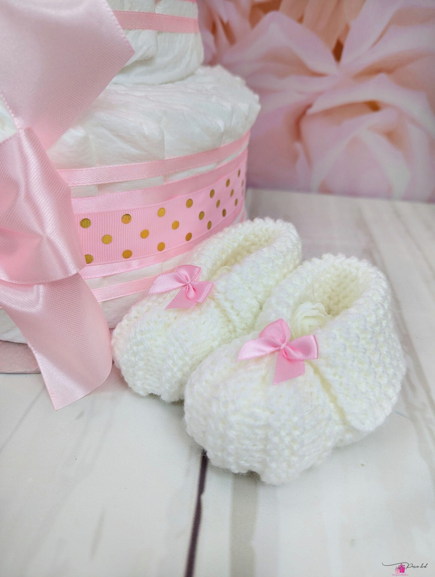 heleroosa mähkmetort kootud papudega 2