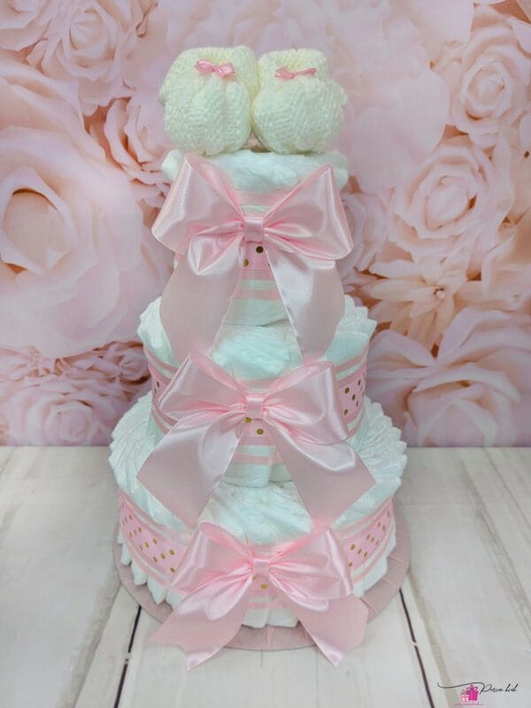 heleroosa mähkmetort kootud papudega 3