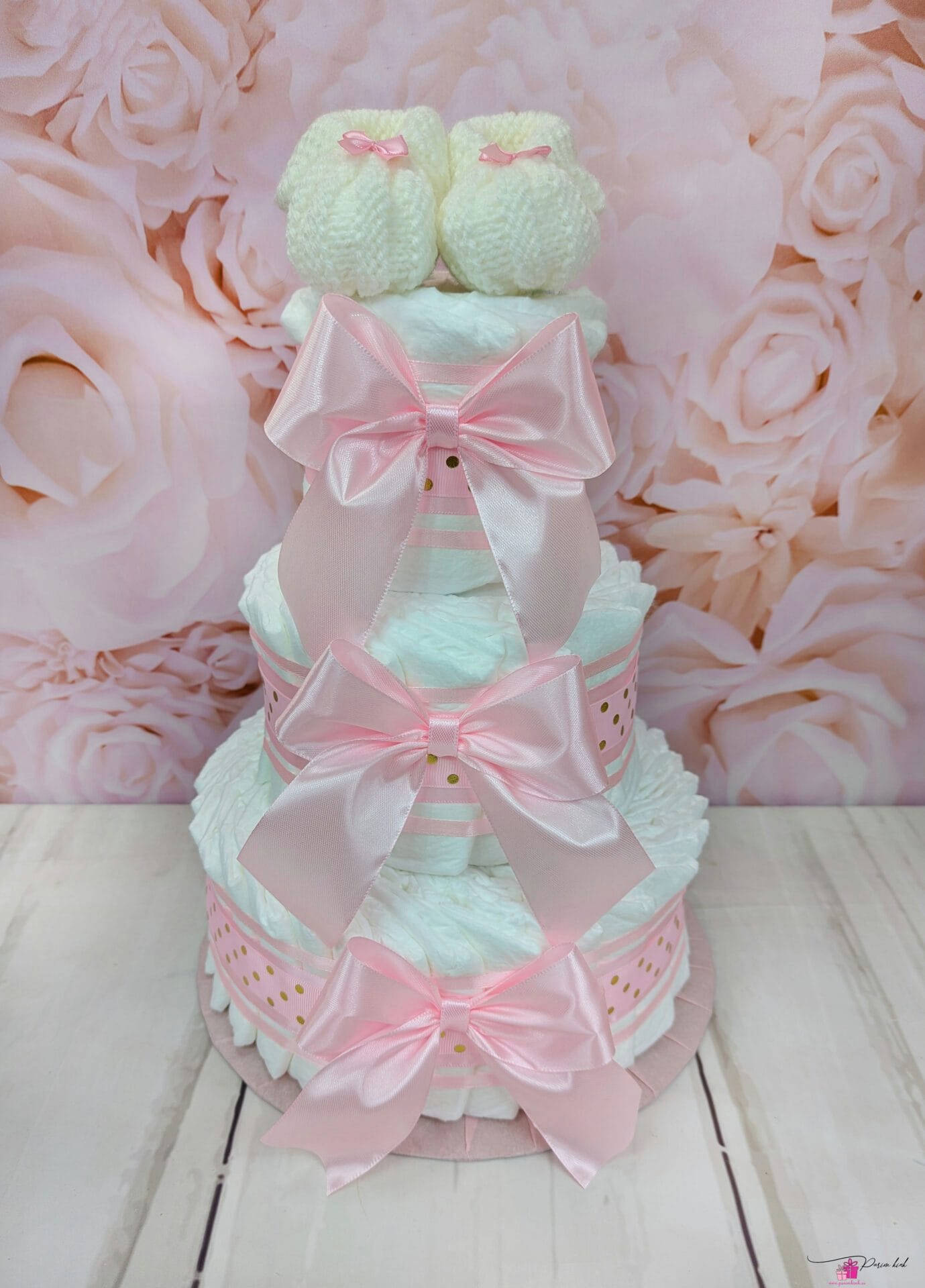 heleroosa mähkmetort kootud papudega 3