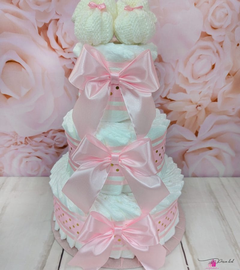 heleroosa mähkmetort kootud papudega 3