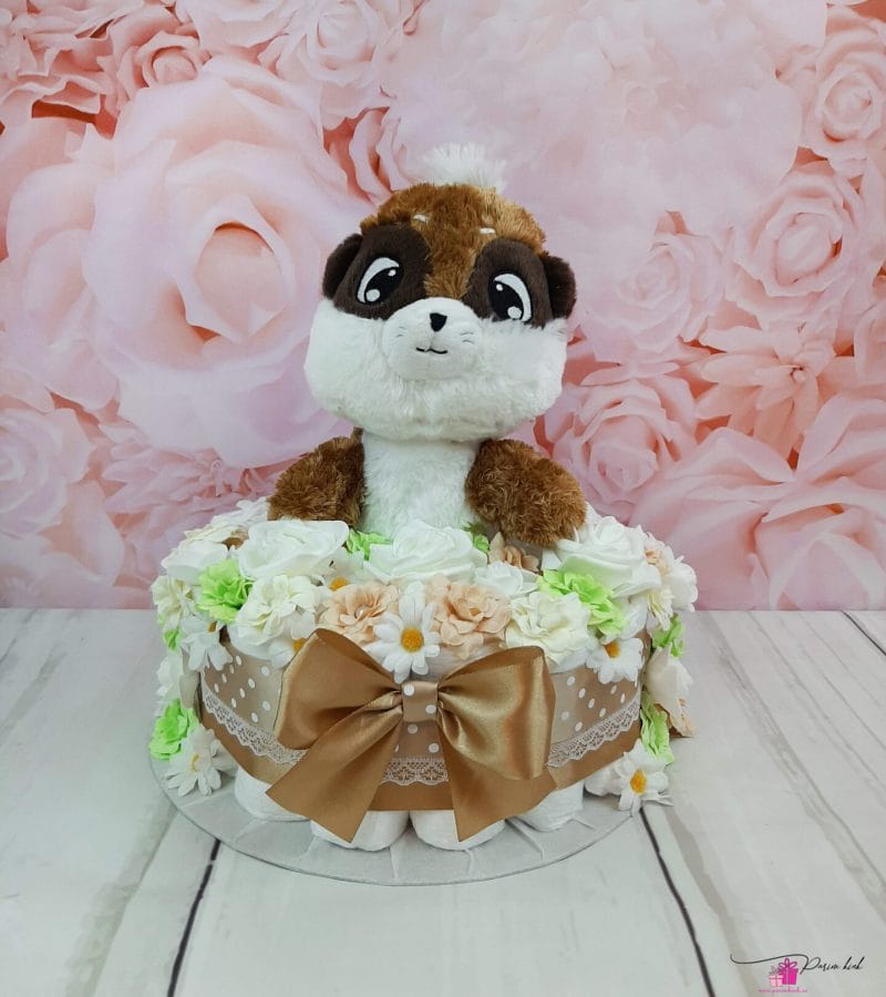 Neutraalne mähkmetort koopaoravaga