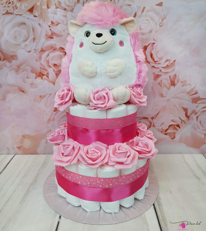 Tumeroosa mähkmetort siiliga 2