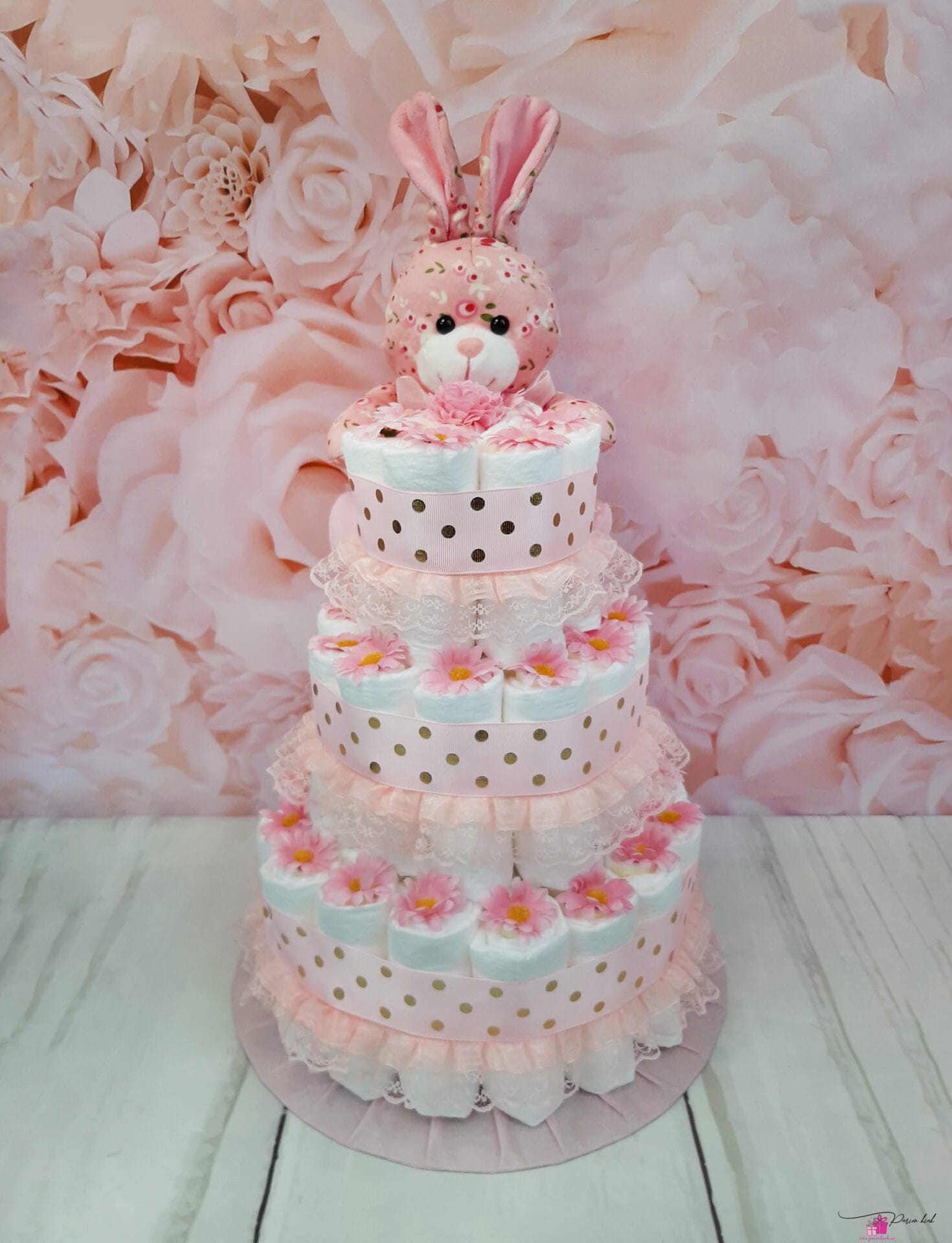 Roosa-Kuldne mähkmetort jänesega 4