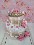 Roosa Väike Mähkmetort Krooniga 2