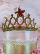 Roosa Väike Mähkmetort Krooniga 3