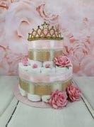 Roosa Väike Mähkmetort Krooniga 5