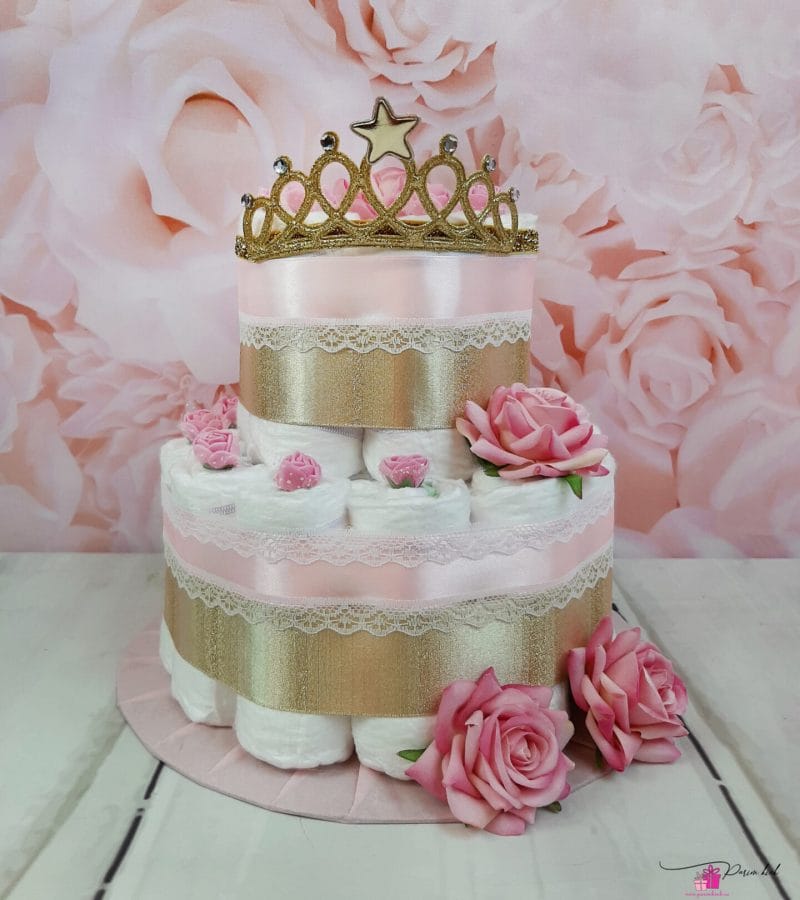Roosa Väike Mähkmetort Krooniga 5 Roosa Väike Mähkmetort Krooniga 5