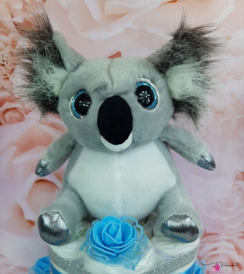 Sinine mähkmetort koaalaga 2 Sinine mähkmetort koaalaga 2