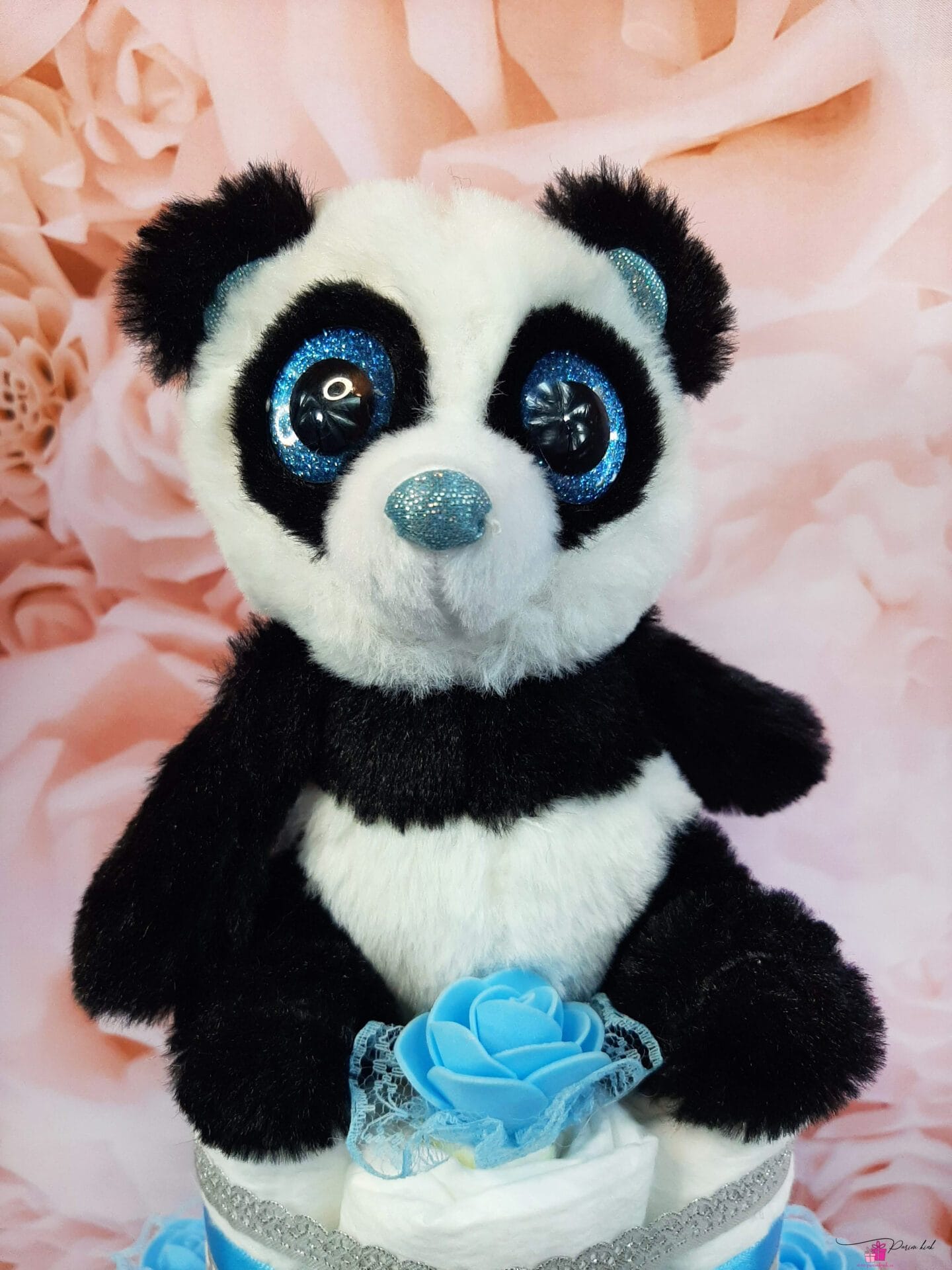 Sinine mähkmetort pandaga 1