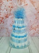 Sinine mähkmetort prints lutiketiga 8