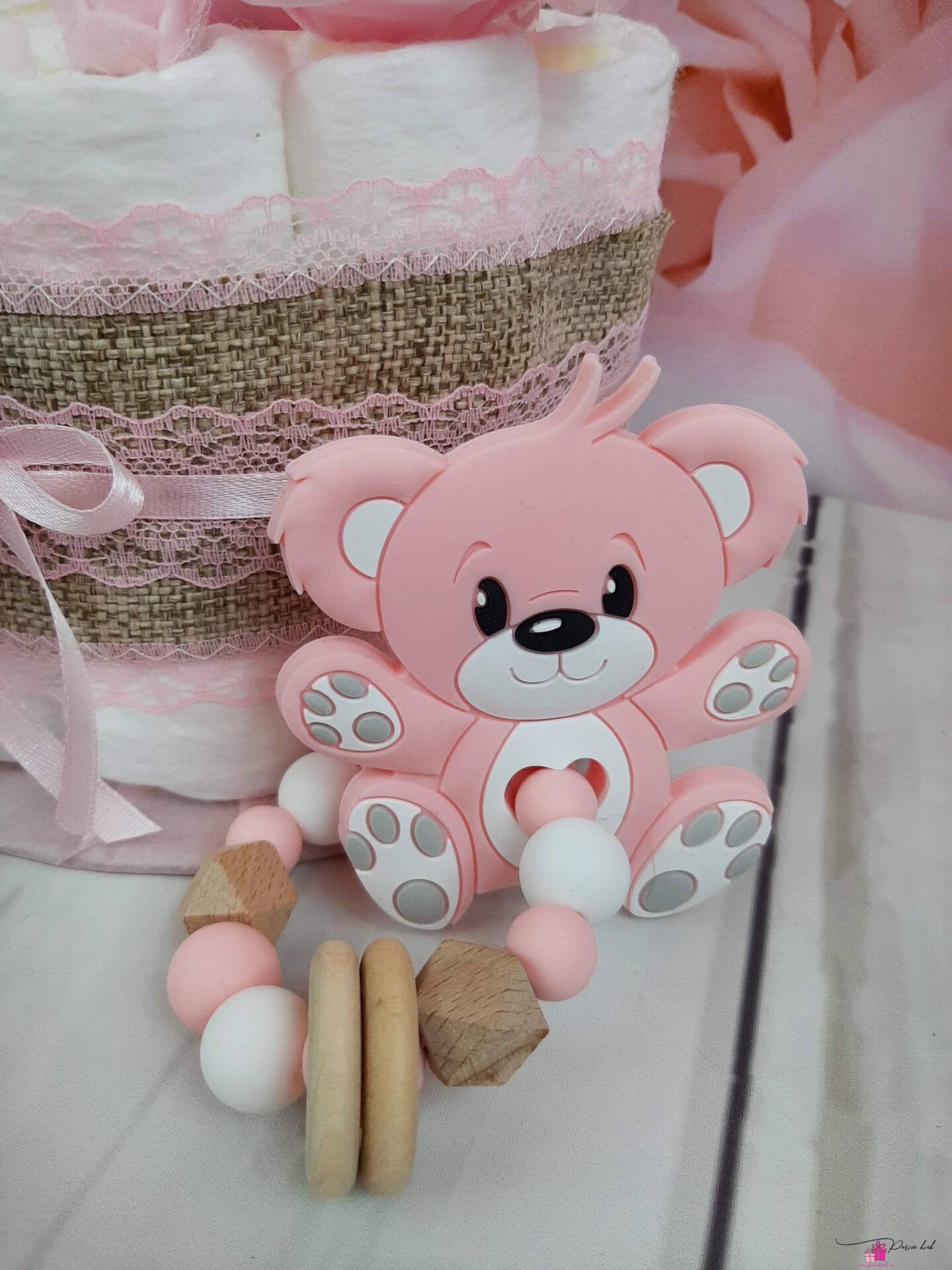 Mähkmetort närimisrõnga ja lutiketiga 2