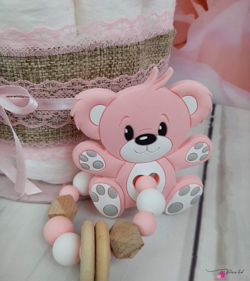 Mähkmetort närimisrõnga ja lutiketiga 2 Mähkmetort närimisrõnga ja lutiketiga 2