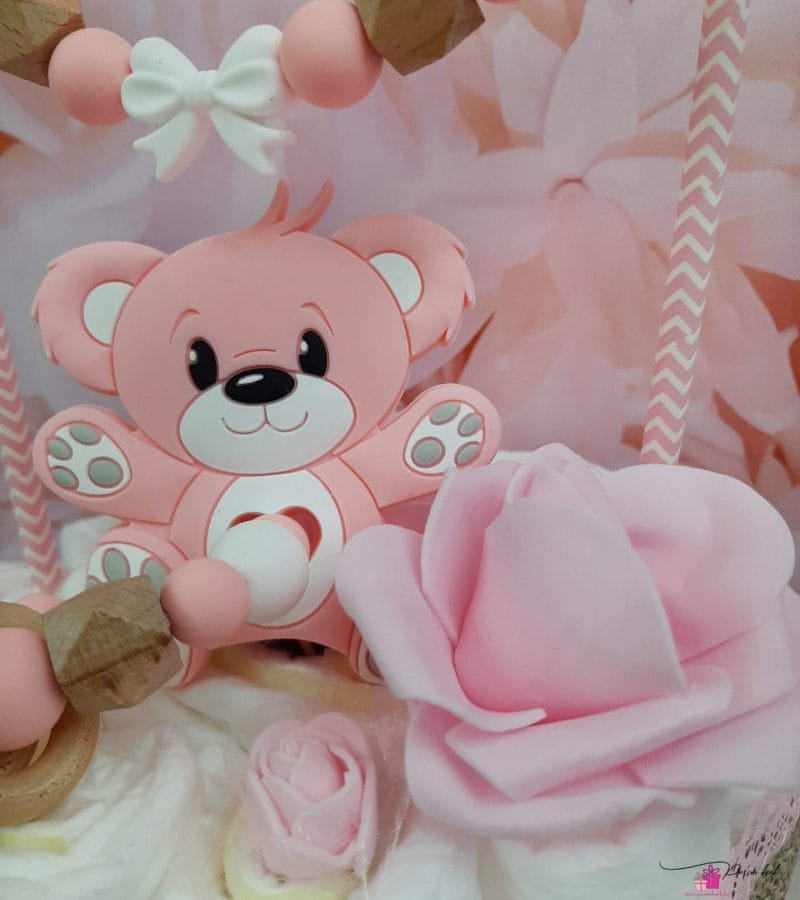 Mähkmetort närimisrõnga ja lutiketiga 5 Mähkmetort närimisrõnga ja lutiketiga 5