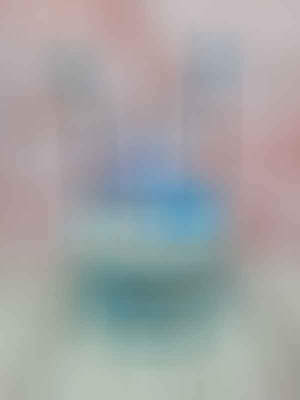 Sinine mähkmetort närimisrõnga ja lutiketiga