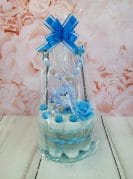 Sinine mähkmetort närimisrõnga ja lutiketiga 4