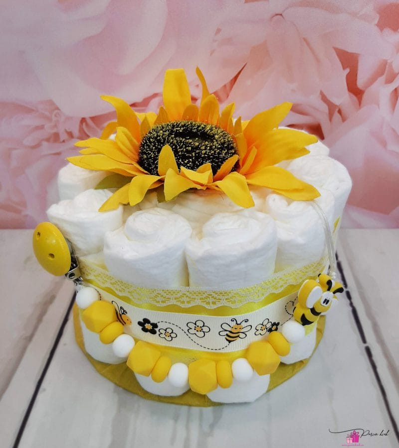 Kollane Pisike mähkmetort lutiketiga 1 Kollane Pisike mähkmetort lutiketiga 1