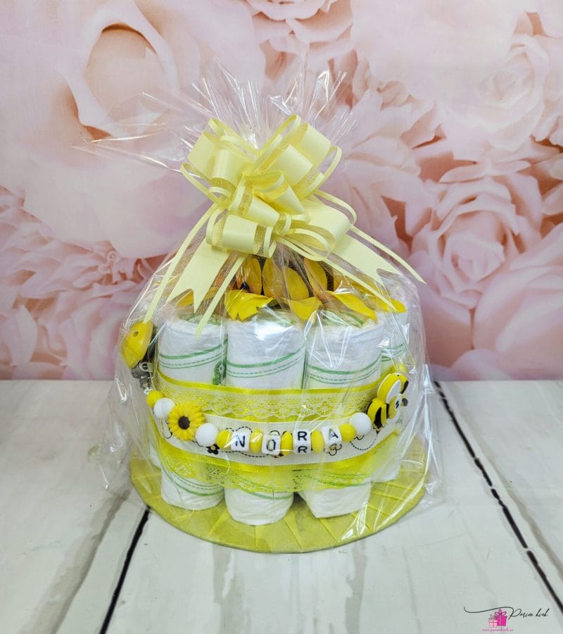 Kollane Pisike mähkmetort lutiketiga 12 Kollane Pisike mähkmetort lutiketiga 12