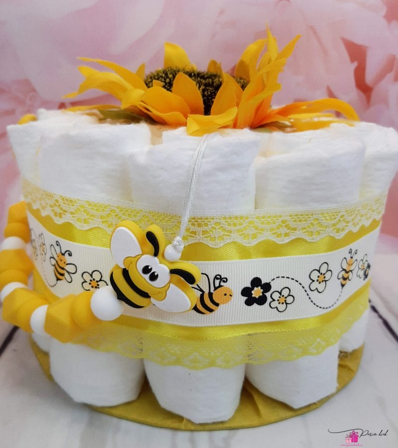 Kollane Pisike mähkmetort lutiketiga 3 Kollane Pisike mähkmetort lutiketiga 3
