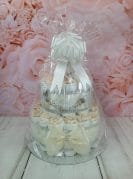 Beež mähkmetort lutiketi ja närimisrõngaga 8