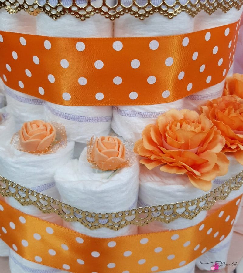 Oranž mähkmetort kaelkirjakuga 2 Oranž mähkmetort kaelkirjakuga 2